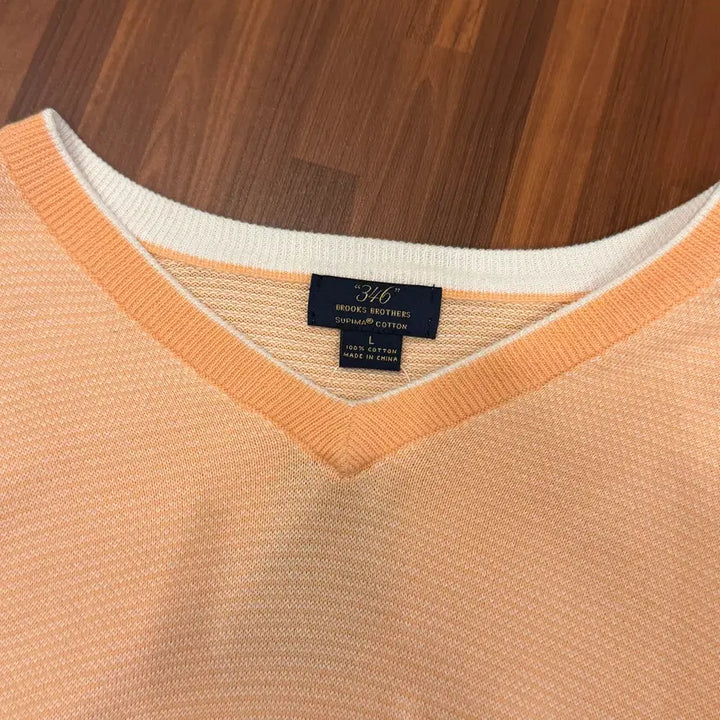 [BUNJANG] Brooks Brothers 브룩스 브라더스 수피마 코튼 브이넥 니트 / Brooks Brothers 브룩스 브라더스 수피마 코튼 브이넥 니트