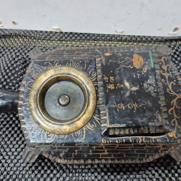 [BUNJANG] Mitsubishi Japanese 1930s Turtle Lacquerware Ashtray / 미쓰비시 일본 1930년대 재떨이 소장픔