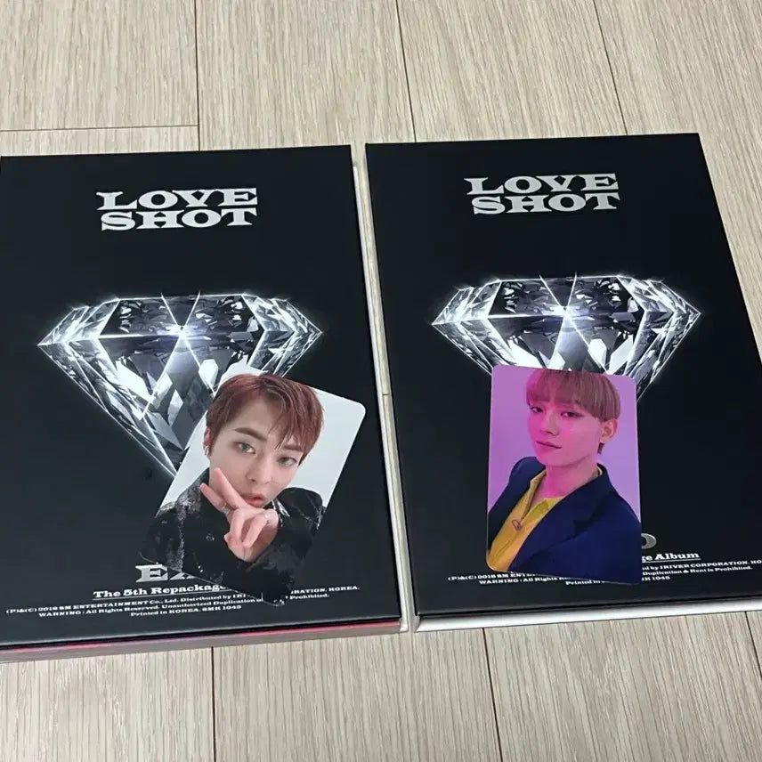 [BUNJANG] EXO Love Shot Album + Photocard / EXO Love Shot 럽샷 앨범 + 포토카드