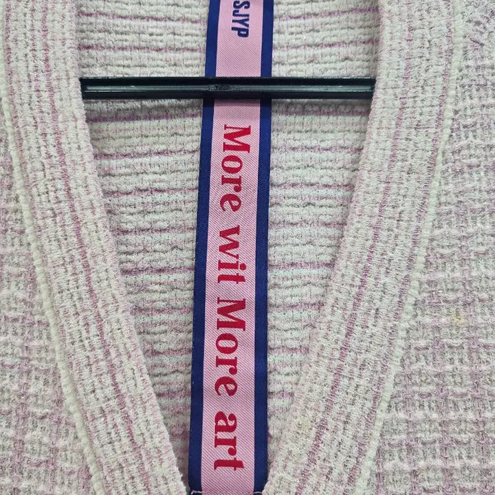 [BUNJANG] SJYP Pink Tweed Vest - Size M / 한섬 SJYP 핑크 트위드 베스트예요 M사이즈