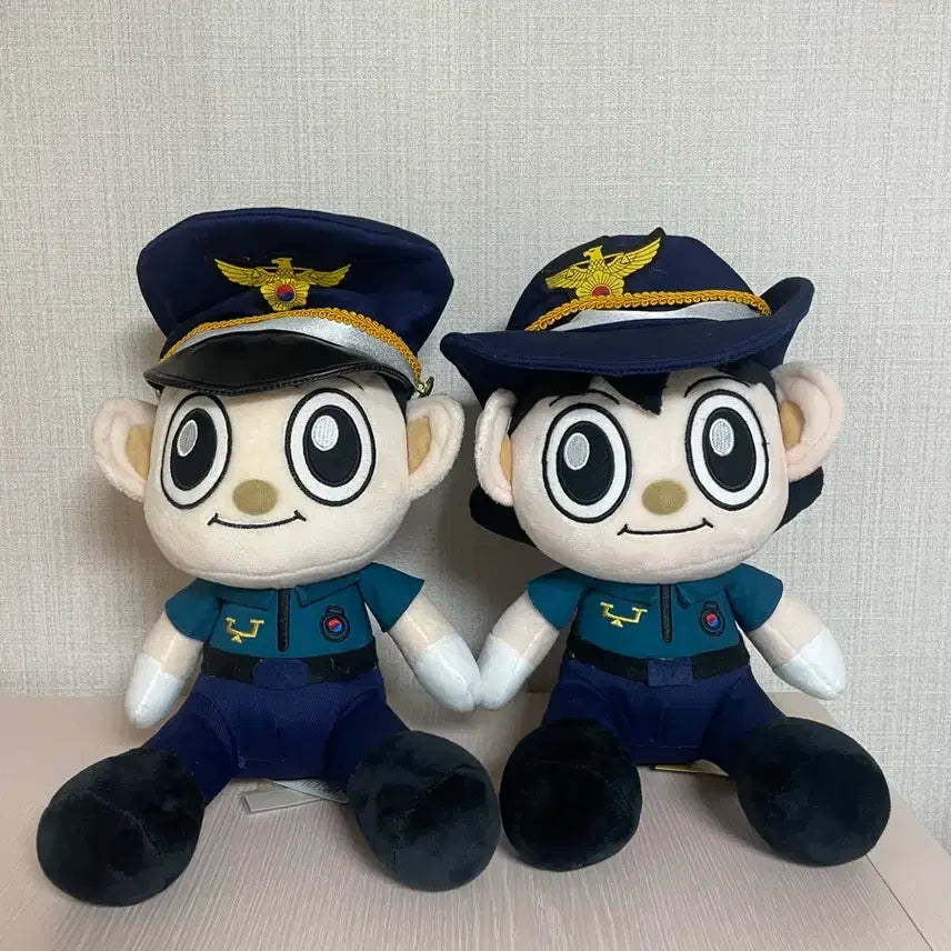 [BUNJANG] Podori &amp; Posuni Medium Doll Set / 포돌이 포순이 중형인형세트