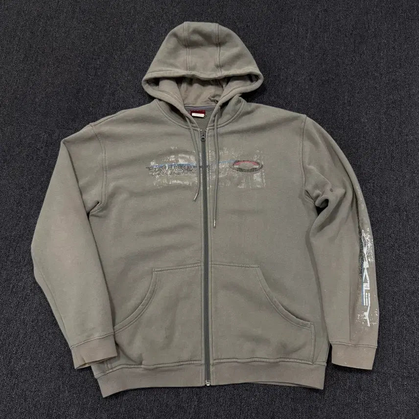 [BUNJANG] Oakley Archive Hooded Zip-Up / 오클리 아카이브 후드집업