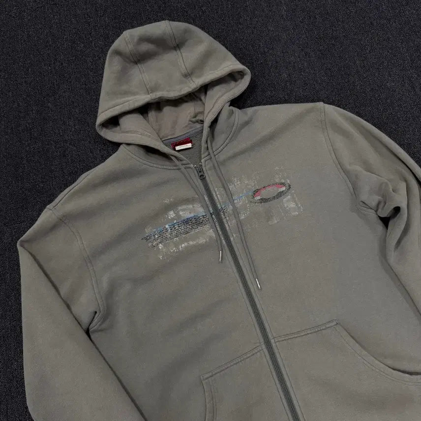 [BUNJANG] Oakley Archive Hooded Zip-Up / 오클리 아카이브 후드집업