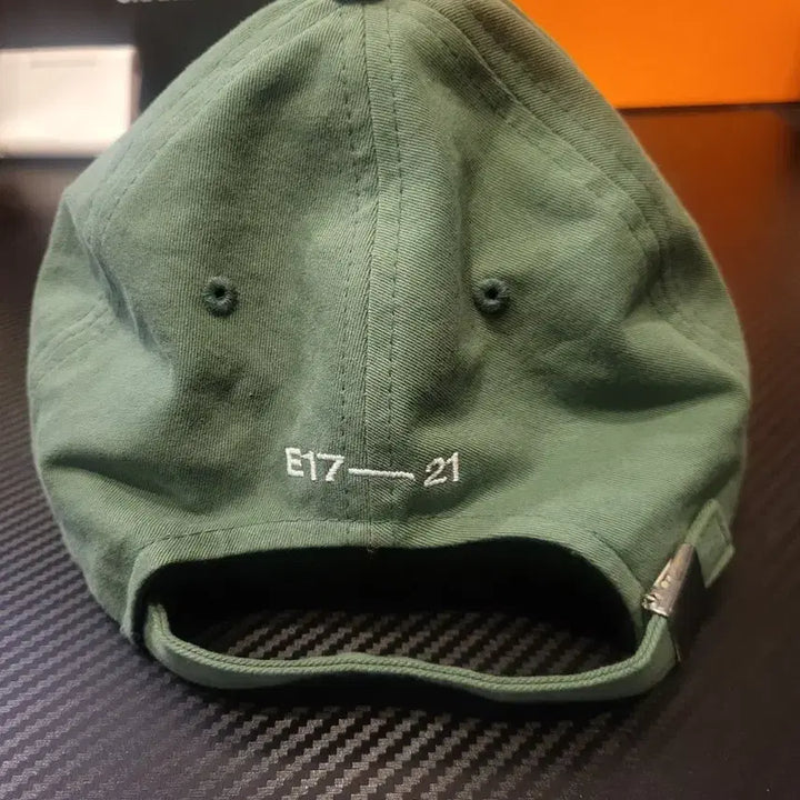 [BUNJANG] Emis Green Ball Cap Hat / emis 에미스 볼캡 그린색 모자