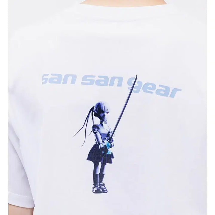[BUNJANG] Sansan Gear Koesy Slash Logo T-shirt / 산산기어 코에시 koesy 슬래시 로고 티셔츠 3사이즈 팝니다