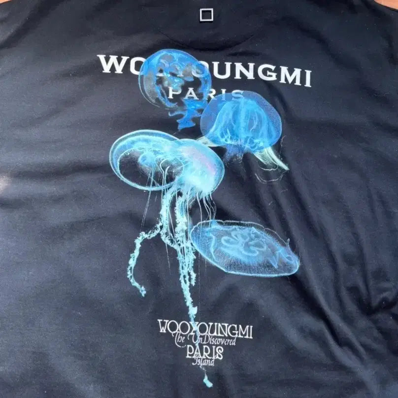 [BUNJANG] Wooyoungmi Jellyfish Short Sleeve T-shirt / 우영미 젤리피쉬 반팔 52 오늘만 싸게팔아요