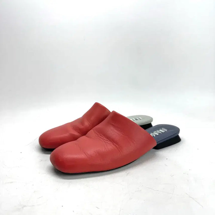 [BUNJANG] Camper Twins Red Mule Slippers / 235) Camper 캠퍼 트윈스 레드 뮬 슬리퍼