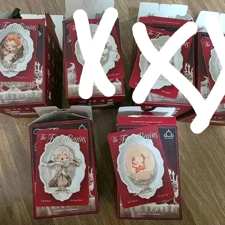 [BUNJANG] Skullpanda Dinner Prelude Jelly Server, Knife Rest, Egg Cup / 스컬판다 만찬의서막 젤리서버 나이프받침대 달걀컵