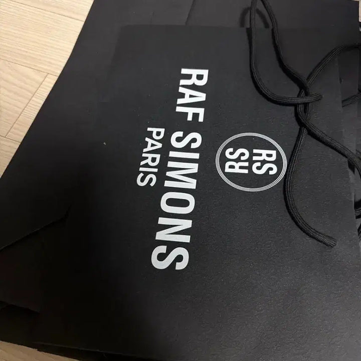 [BUNJANG] Raf Simons RS Logo Black T-shirt / 라프시몬스 포켓 반팔티 블랙 100사이즈