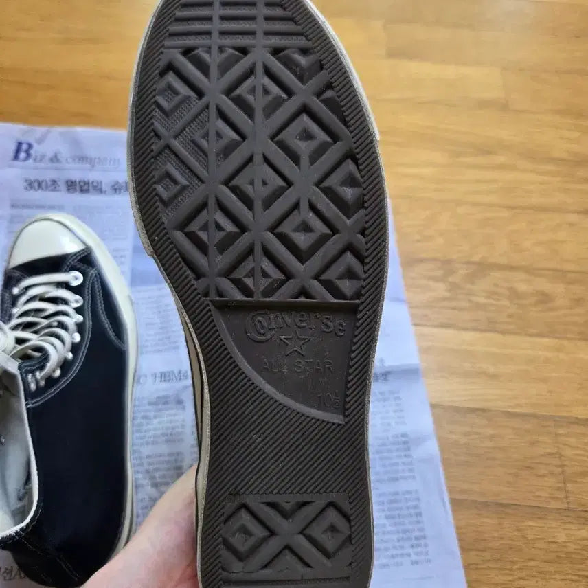 [SOLD OUT] 컨버스 척70 하이 블랙 290 / 162050C