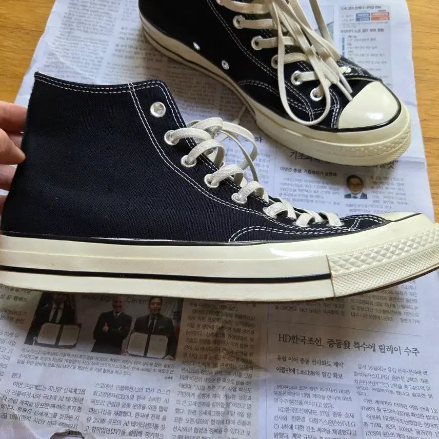 [SOLD OUT] 컨버스 척70 하이 블랙 290 / 162050C
