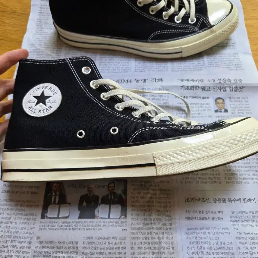 [SOLD OUT] 컨버스 척70 하이 블랙 290 / 162050C