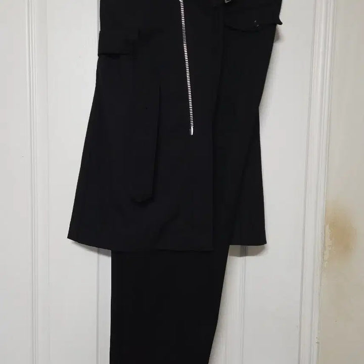 [BUNJANG] Comme des Garcons Black Skirt Pants / 꼼데가르송 블랙 랩 스커트 팬츠