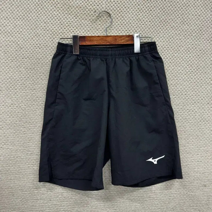 [BUNJANG] Mizuno Printing Logo Banding Training Shorts M A09638 / 미즈노 프린팅로고 밴딩 츄리닝 반바지 M A09638