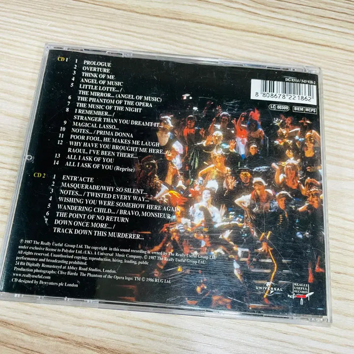 [BUNJANG] The Phantom of the Opera Original Cast Recording (2CD) / [중고음반/CD] 뮤지컬 오페라의 유령 OST 오리지날 캐스트 (2CD)
