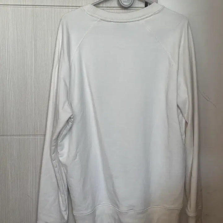 [BUNJANG] Maison Kitsune Double Fox Embroidery Sweatshirt White M / 메종키츠네 더블 폭스 자수 맨투맨 화이트 M