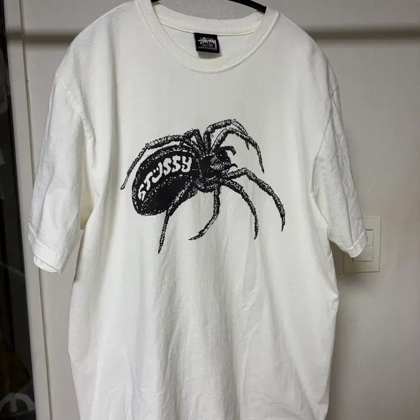 [BUNJANG] Stussy Spider Short Sleeve T-shirt / [M] 스투시 거미 반팔 티셔츠