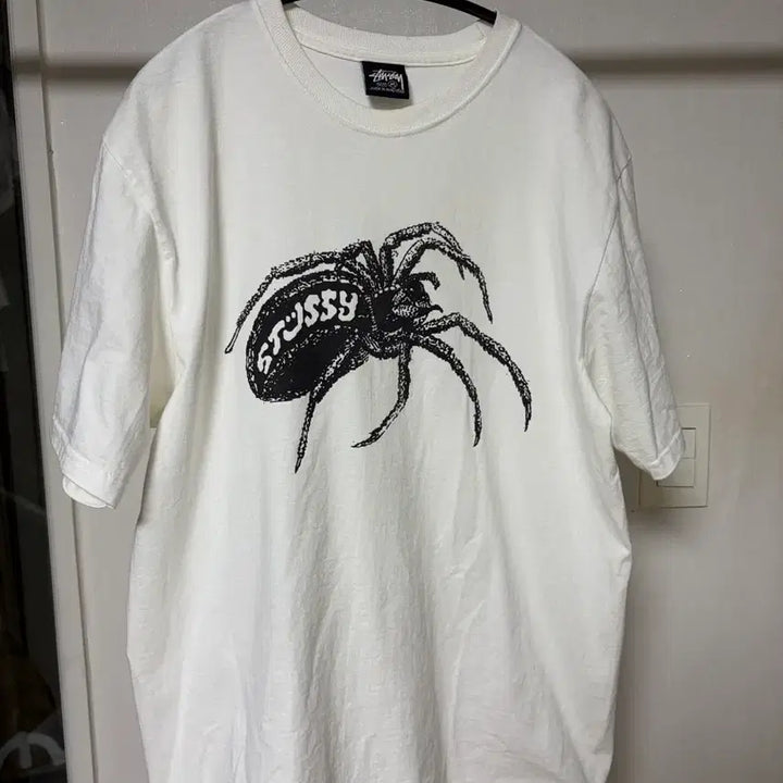 [BUNJANG] Stussy Spider Short Sleeve T-shirt / [M] 스투시 거미 반팔 티셔츠