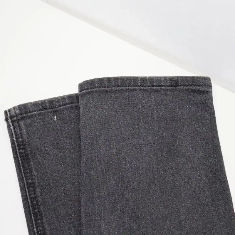[BUNJANG] POLEHAM Black Denim Basic Fit Pants / 폴햄 흑청