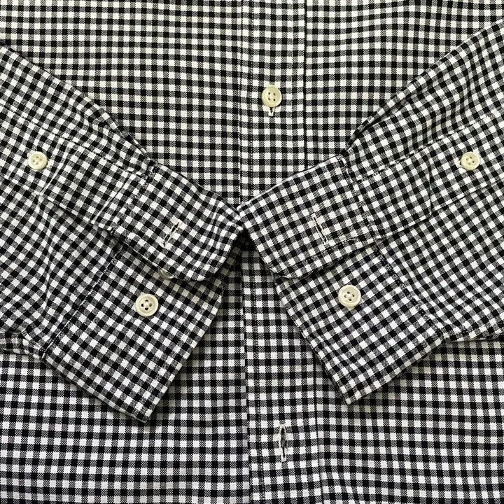 [SOLD OUT] 폴로 랄프로렌 블랙 깅엄체크 옥스퍼드 셔츠 클래식 M