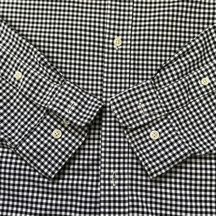[SOLD OUT] 폴로 랄프로렌 블랙 깅엄체크 옥스퍼드 셔츠 클래식 M