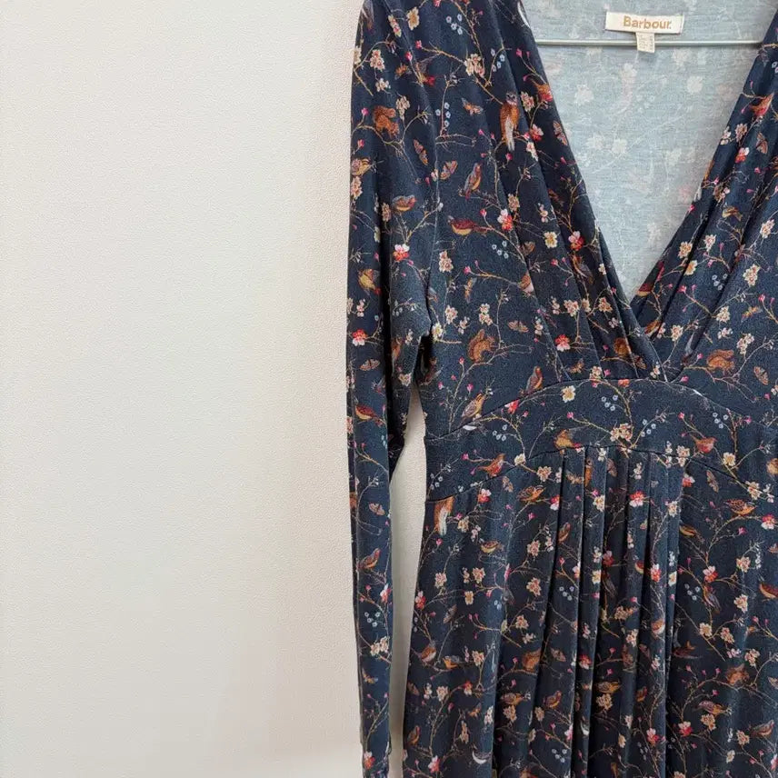[BUNJANG] Barbour Floral Midi Dress / 바버 플로럴 원피스