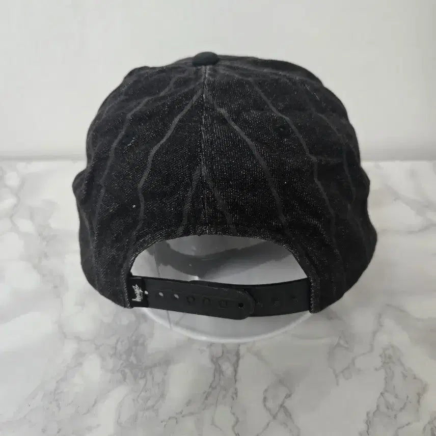 [BUNJANG] Stussy 8 Ball Denim Snapback / 스투시 8볼 데님 스냅백