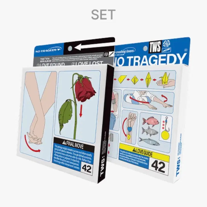 [SOLD OUT] 투어스 tws NO TRAGEDY 미개봉 앨범 set