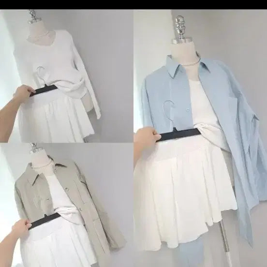 [BUNJANG] Soo &amp; June Rayon Knit Set / 수앤준 레이온니트 set