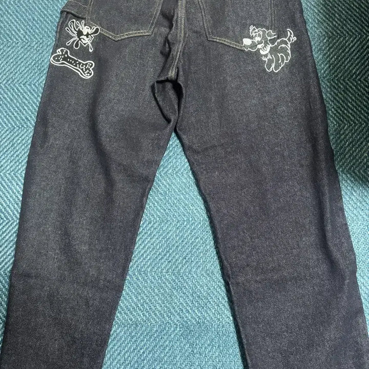[BUNJANG] Retriever Club Denim Pants / 리트리버클럽 데님팬트