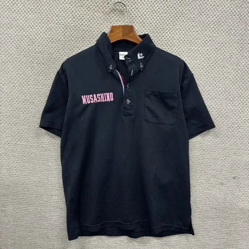 [BUNJANG] Converse Embroidered Short-Sleeve Polo Shirt Size 95 / 컨버스 자수 기능성 반팔카라티 95 A09611