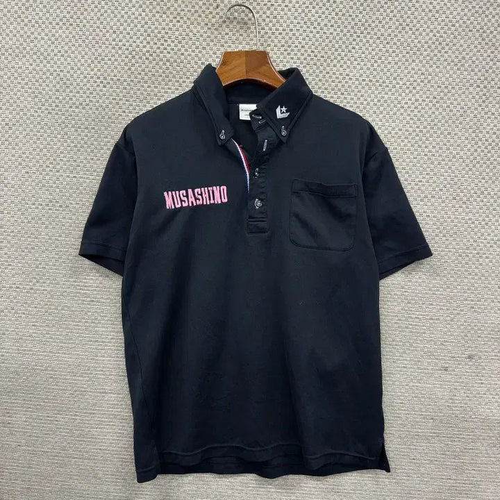 [BUNJANG] Converse Embroidered Short-Sleeve Polo Shirt Size 95 / 컨버스 자수 기능성 반팔카라티 95 A09611