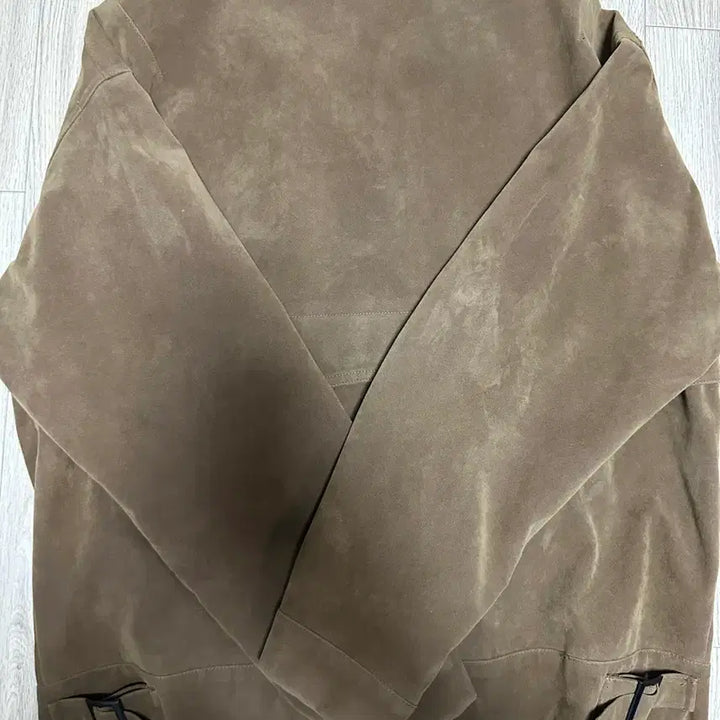 [BUNJANG] Dimitri Black Two-Way Vegan Suede Jacket / 디미트리블랙 투웨이 비건 스웨이드 자켓