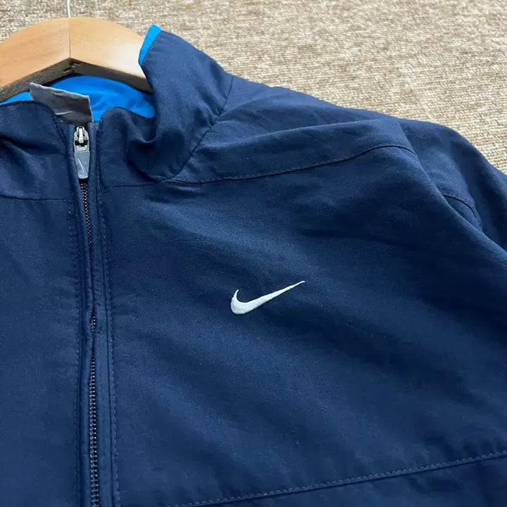 [BUNJANG] Nike Old School Track Jacket Navy (Size 95) / 나이키 올드스쿨 트랙 자켓 네이비 95