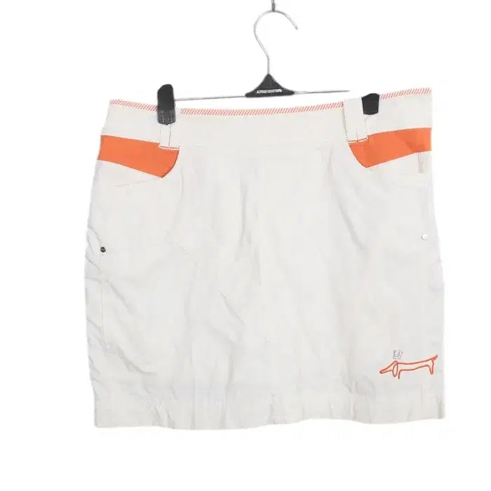 [BUNJANG] Louis Castel Color-Block Functional Golf Skirt / [정리특가] 여성64 / 루이스까스텔 배색 기능성 골프치마WT
