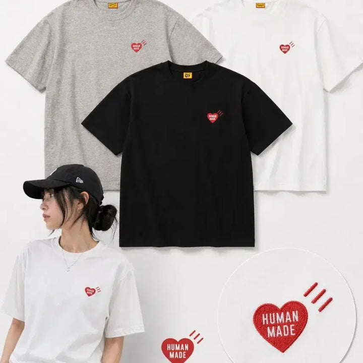 [BUNJANG] Human Made Unisex T-shirt / 휴먼메이드  반팔 남녀공용