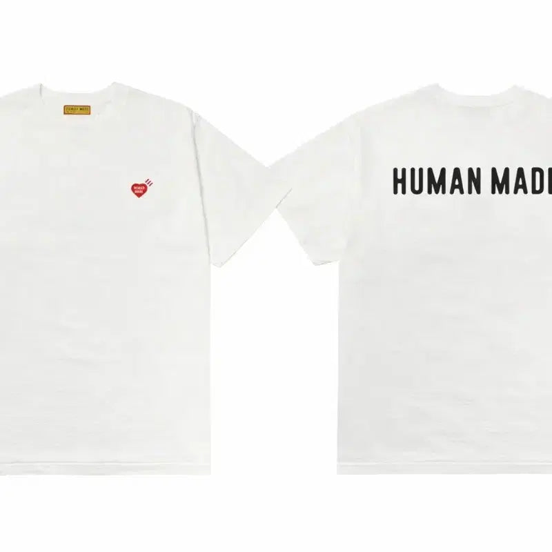 [BUNJANG] Human Made Unisex T-shirt / 휴먼메이드  반팔 남녀공용