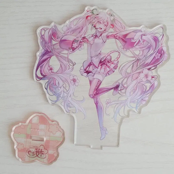 [BUNJANG] Sakura Miku Acrylic Stand / 사쿠라미쿠 팝업스토어 아크릴