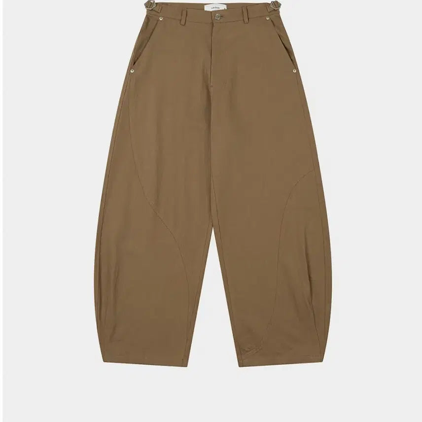 [BUNJANG] Waveyness Oblique Curved Chino Pants 2.0 - Sand Camel / (3사이즈)웨이비니스 오블리크 커브드 치노팬츠 2.0- 샌드카멜