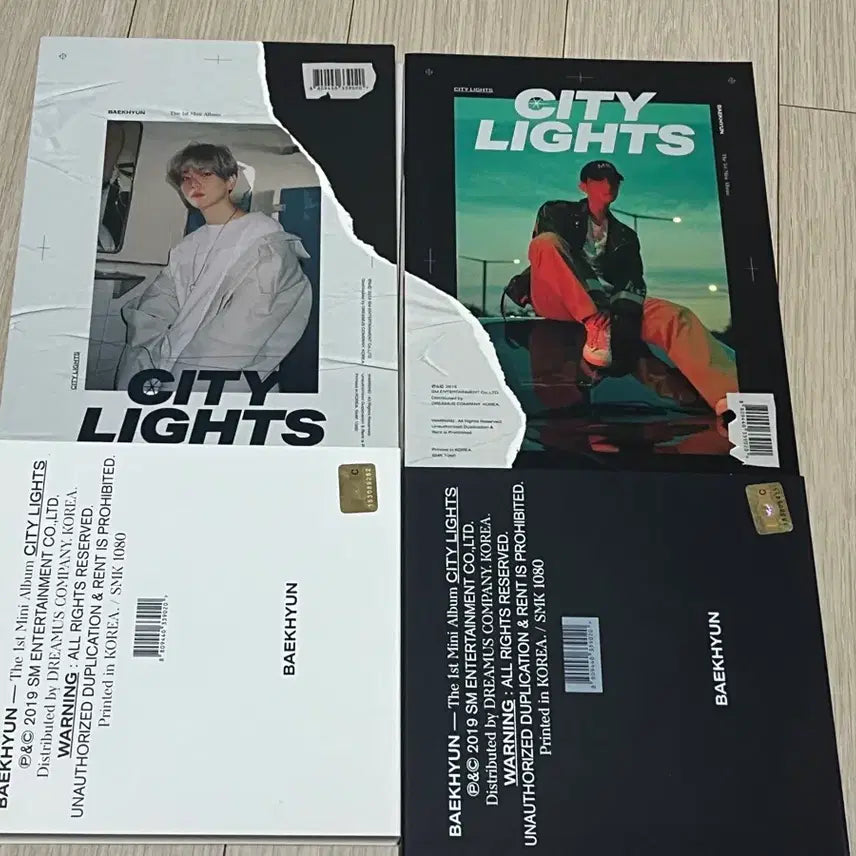 [BUNJANG] Baekhyun City Lights Album / 백현 City Lights 시티라이츠 앨범