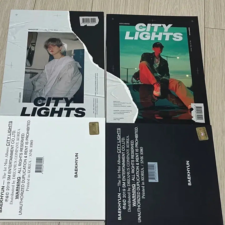 [BUNJANG] Baekhyun City Lights Album / 백현 City Lights 시티라이츠 앨범