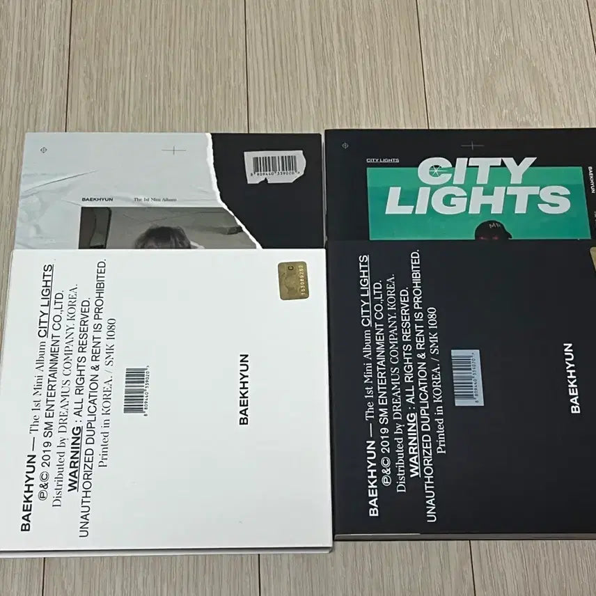 [BUNJANG] Baekhyun City Lights Album / 백현 City Lights 시티라이츠 앨범