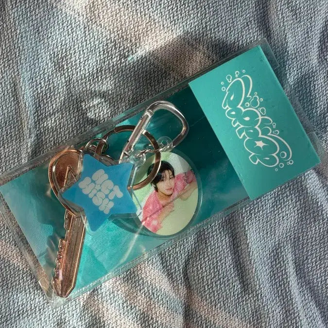 [BUNJANG] NCT WISH Riku Pop Pop Keyring / 엔시티위시 리쿠 팝팝 열쇠 키링 포카O