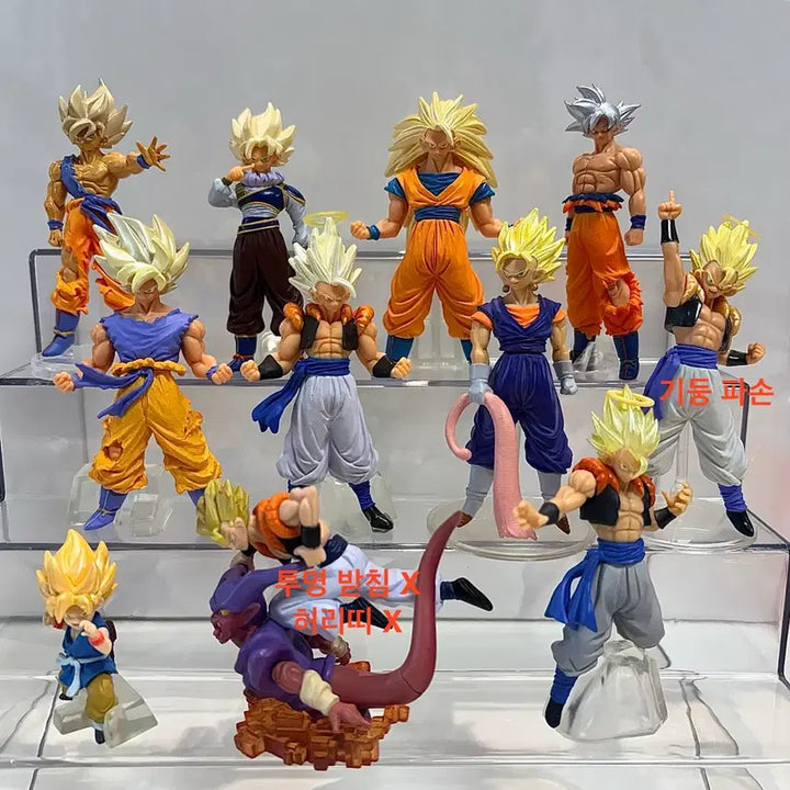 [BUNJANG] Dragon Ball HG Figure Bundle Set / 주말 할인! 드래곤볼 HG 피규어 일괄 판매 고지타 베지트 초3 손오공