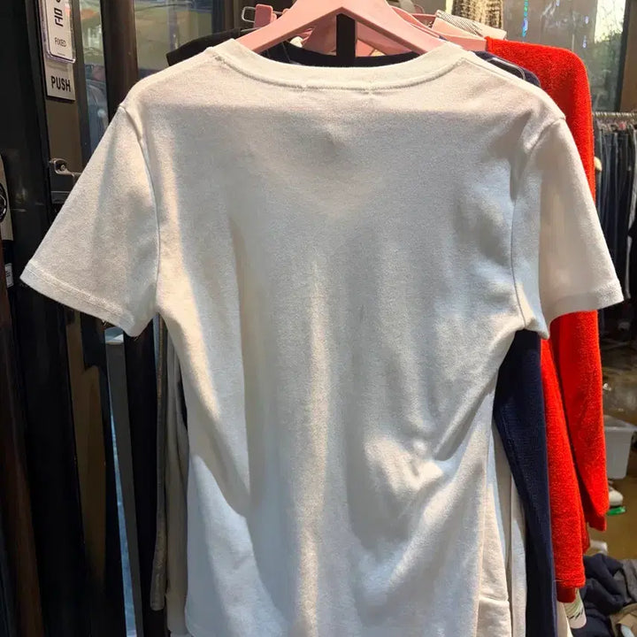 [BUNJANG] Philipp Plein White V-neck Short Sleeve T-shirt / 필립플레인 화이트 V넥 반팔 티셔츠