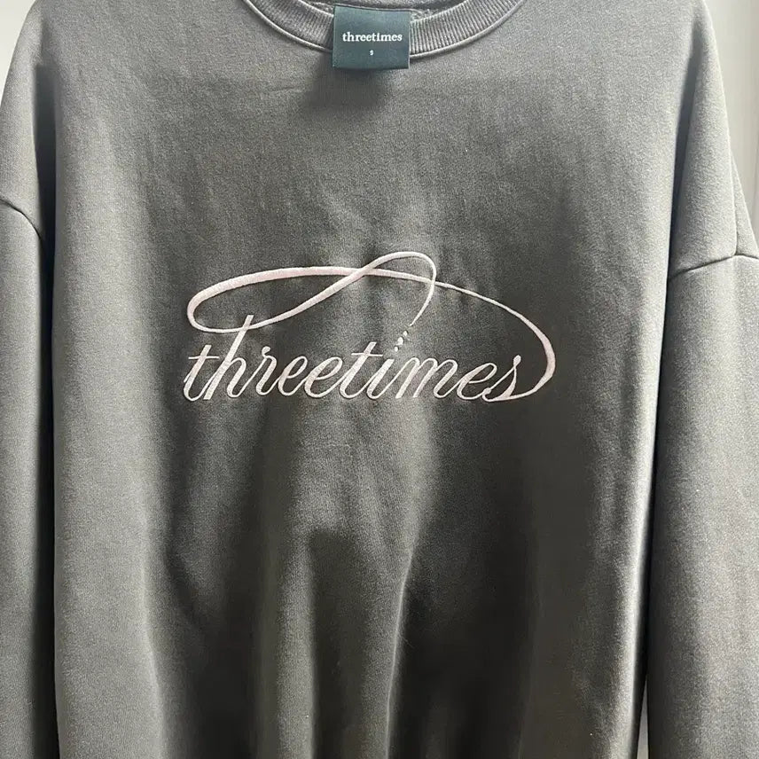 [BUNJANG] 3Times Sweatshirt / 쓰리타임즈 맨투맨