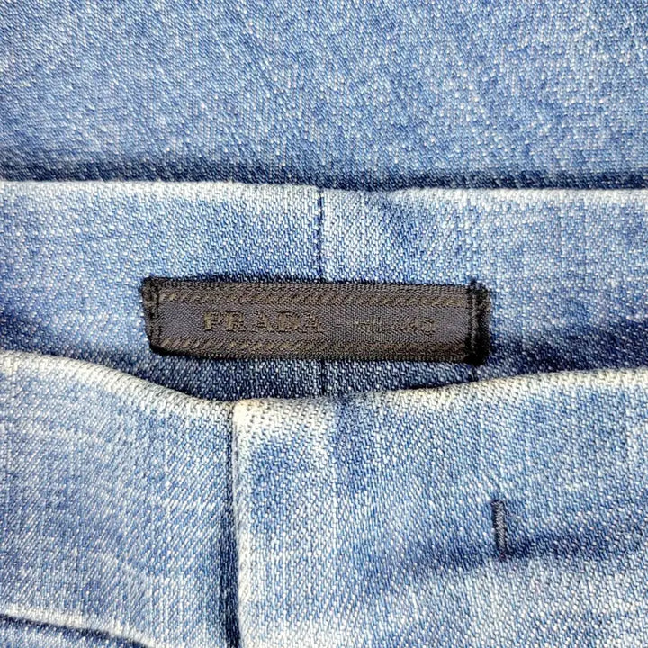 [BUNJANG] Prada Washed Denim Jeans Y936 / 프라다 워싱 데님 진 Y936