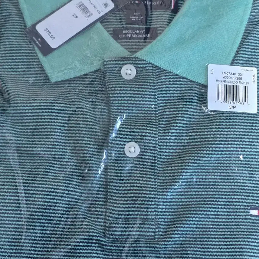 [BUNJANG] Tommy Hilfiger Interlock Regular Polo Shirt / 타미힐피거 인터록 레귤러 폴로 셔츠 S/P