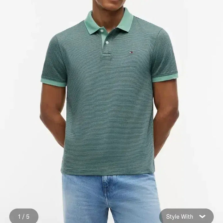 [BUNJANG] Tommy Hilfiger Interlock Regular Polo Shirt / 타미힐피거 인터록 레귤러 폴로 셔츠 S/P