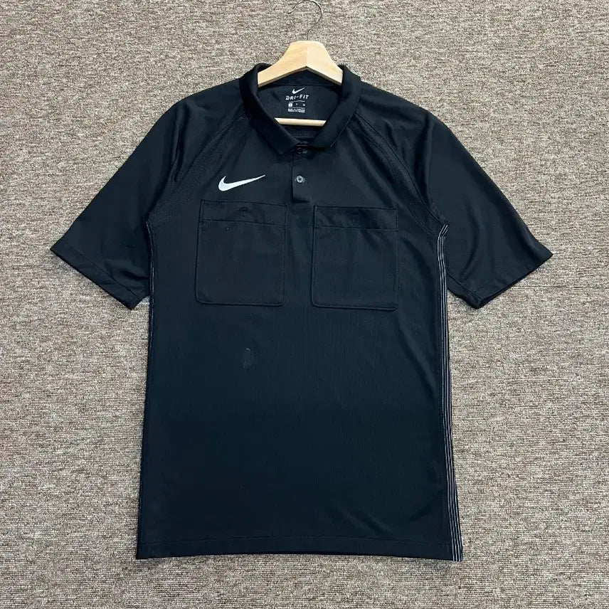 [BUNJANG] Nike Dri-FIT Black Polo T-Shirt Size S / 나이키 드라이핏 블랙 폴로티 95